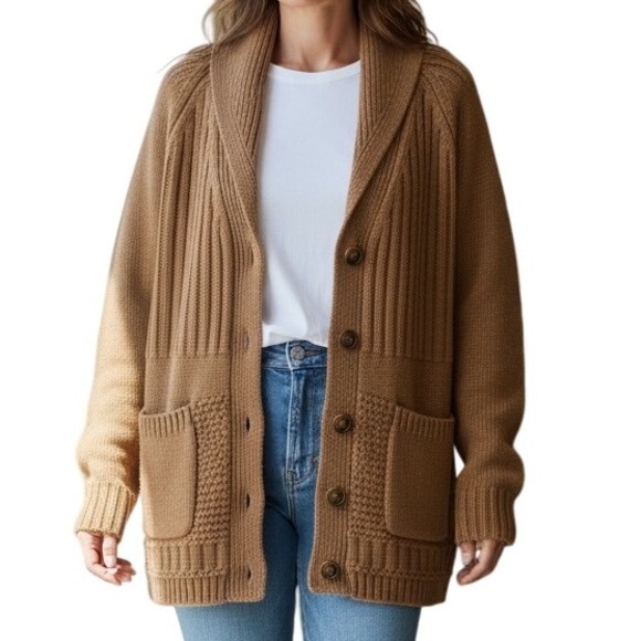 madewell shawl cardigan